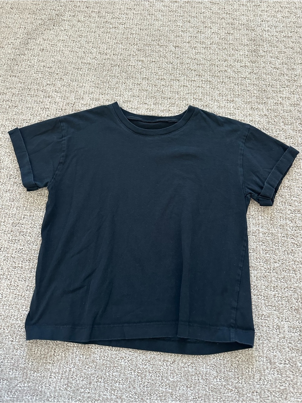 Black Short-Sleeve T-Shirt